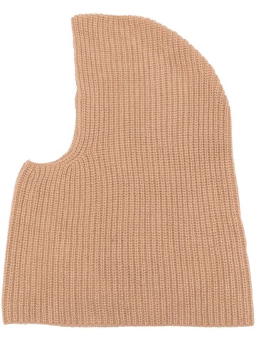 A.P.C. - Sacha ribbed-knit balaclava - unisex - Cashmere/Wool - One Size - Brown