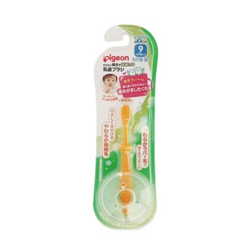 貝親 第二階段學習牙刷-橘色