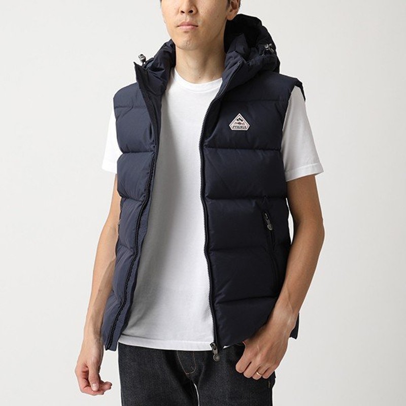 Pyrenex ピレネックス Hmm022 Spoutnic Vest Mat スプートニック マット フード付き ダウンベスト ジレ Amiral メンズ 通販 Lineポイント最大0 5 Get Lineショッピング