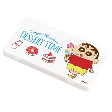 【Shinchan 蠟筆小新】隨身口罩收納盒-美味甜品 （18.4x10.4x1.5cm）_廠商直送