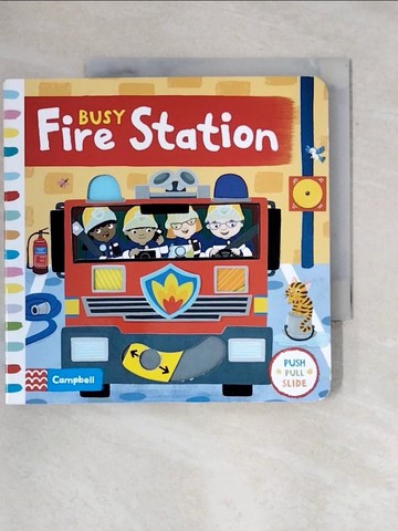 【書寶二手書T1／少年童書_X7W】Busy Fire Station_Campbell Books,Jo Byatt (ILT)