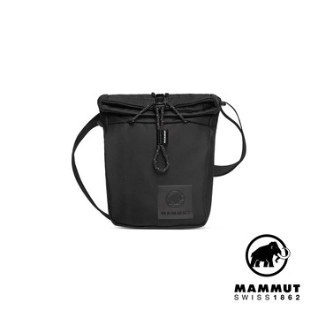 【Mammut 長毛象】Xeron Pouch RT1 1L 時尚捲邊斜背包 黑色 #2810-00480