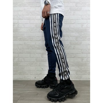 【New START精品服飾-員林】KARL LAGERFELD 卡爾 老佛爺 串標 太空棉 立領外套 縮口褲 長褲