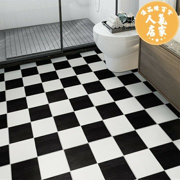 地板貼紙 浴室地板貼 浴室防滑貼 衛生間地板貼防水自黏防滑地貼浴室專用廁所地面翻新地磚貼紙瓷磚