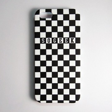 SO GEEK 手機殼設計品牌 THE CHECK PRINT GEEK 棋盤格紋款