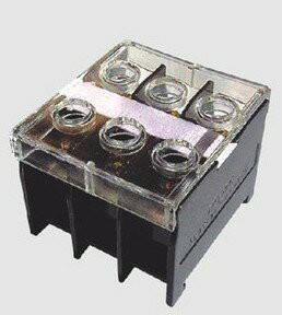 IN20BK導軌組合式接線端子排3位30A 全銅接線柱電線連接器接線器