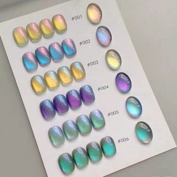 💫隔日到貨💫美麗佳人 諾馨 北極之光貓眼指甲油膠 15ml 中文標籤 2025年新款夏爆閃七彩玻璃珠貓眼美甲店專用