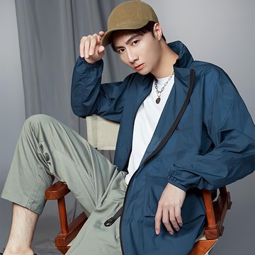 MORR Rush Ranger 機能可收納 防風輕便 L 蒼海藍 時尚男外套  1件