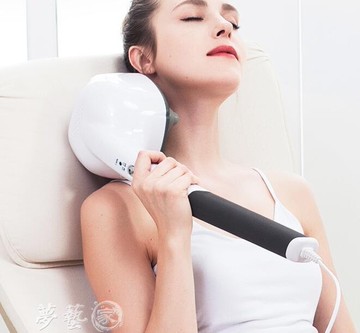 按摩器 四頭大功率按摩器棒頸部腰部肩部手持式多功能全身振動捶背敲打錘 夢藝家