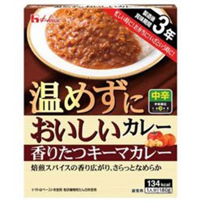 ハウス食品 温めずにおいしいカレー 香りたつキーマカレー 180g×30個入