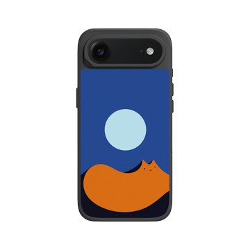 iPhone Air SolidX 黑 - ilovedoodle (Lim Heng Swee) - Lunar Mirage Cat - 月光貓