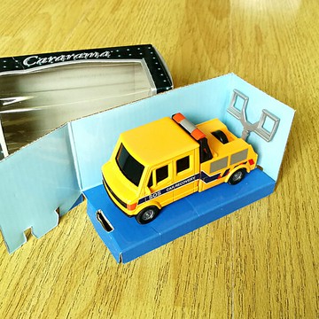 Cararama 康威車模 1:43 奔馳救援拖車 Mercedes Benz Wrecker