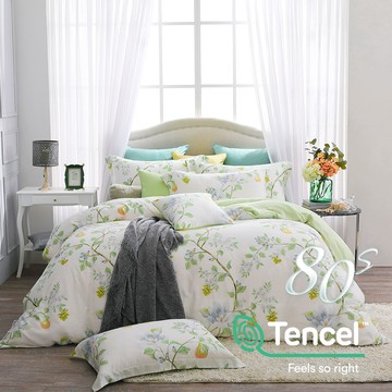 雙人薄被套/ 天絲400織/ 天絲 萊賽爾 / 碧翠絲 [鴻宇] 台灣製 - 2207