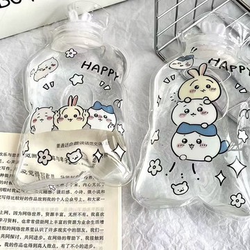 🔥臺灣出貨🔥熱水袋 可愛透明注水熱水袋 暖手熱水袋 隨身暖水袋 暖手寶 肩頸熱敷 舒摩熱敷袋 閨蜜ins學生卡通便攜迷你