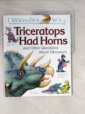 【書寶二手書T5／少年童書_UN1】I Wonder why Triceratops Had Horns_Rod Theodorou