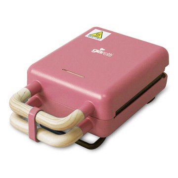 【義大利Giaretti 珈樂堤】二合一熱壓三明治鬆餅機(玫瑰粉) GT-SW01