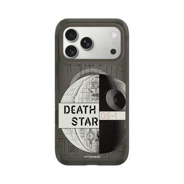 iPhone 17 Pro Max AirX 本質黑 - 迪士尼-星際大戰 Star Wars - 星際大戰 – 死星結構圖