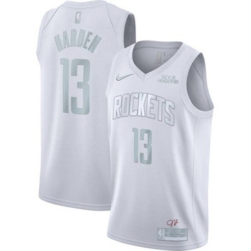 S.G NIKE NBA MVP HARDEN CT4205-100 哈登 大鬍子 男款 火箭 球衣 白色
