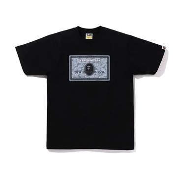 BAPE Membership 會員 猿頭信用卡 美金Tee 短袖 短T 銀卡 IM25110001-BR [台灣現貨]