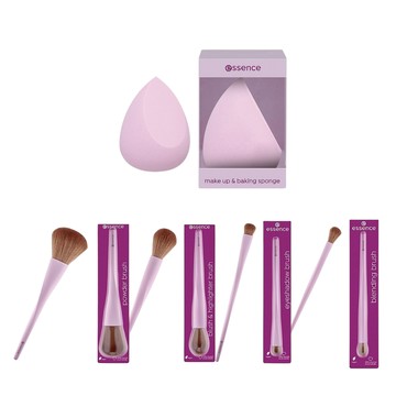 【essence 艾森絲】萬用美妝蛋2.0／經典化妝刷1入 款式可選｜DS023501
