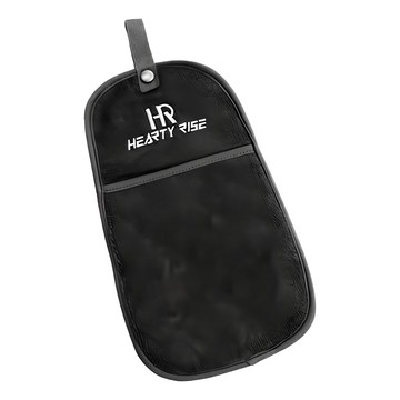 HEARTY RISE 哈帝來斯 釣魚擦手巾 HT-2701 厚實純棉毛巾材質 32x18cm  黑色  1條