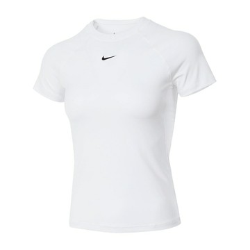NIKE 女短袖T恤(Dri-FIT 運動 上衣 休閒 慢跑 訓練「FV7843-100」≡排汗專家≡