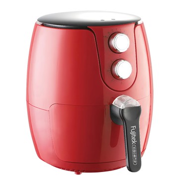 Fujitek 富士電通 智慧型氣炸鍋 3.2L 0~30分鐘 溫度設定: 80~200度 旋轉操作  FTD-A31  紅色
