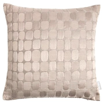 HOLA 和樂家居 圓型泡泡緹花抱枕 730g  45 x 45 x 10cm  摩卡