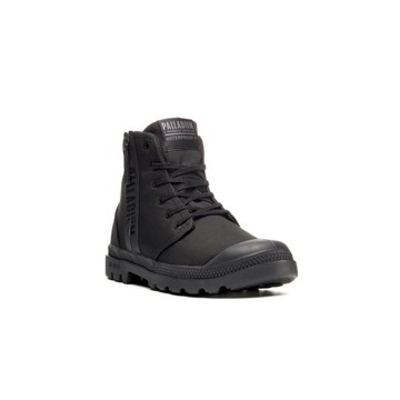 PALLADIUM PAMPA HI SEEKR2 LT+WP+ 輕量 再生大底 橘標 防水鞋 男鞋 黑 74406-010