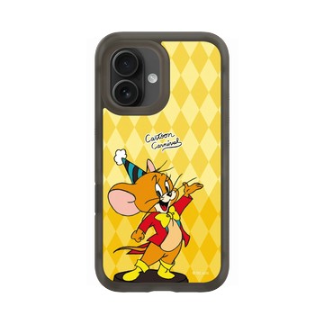 iPhone 16 AirX 本質黑 - 湯姆貓與傑利鼠 Tom and Jerry - 卡通嘉年華 - 傑利鼠
