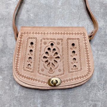 Lalla 馬鞍S 摩洛哥手敲花 原色 Sabr