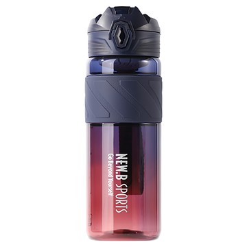 UPSTYLE 星耀運動水杯 附吸管  晶藍紫韻  680ml  1個