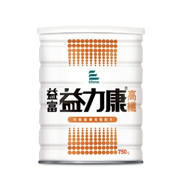 益富 益力康高纖-均衡營養完整配方 750g/罐