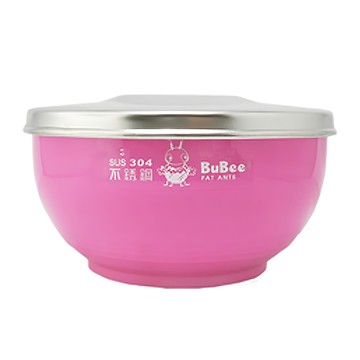 香醇不鏽鋼隔熱碗 11.5cm  顏色隨機  1個