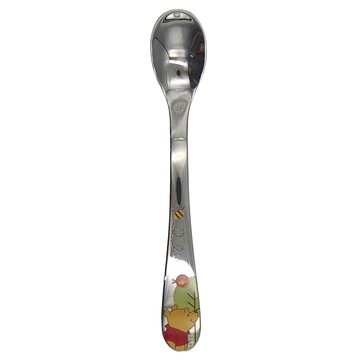 WMF 不鏽鋼幼兒學習湯匙 17.5cm 316不鏽鋼  幼兒學習湯匙  小熊維尼 銀色  1支