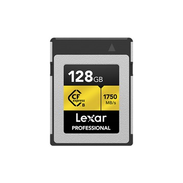 Lexar Professional CFexpress Type B 128GB 高速記憶卡 GOLD 金卡系列 (公司貨)