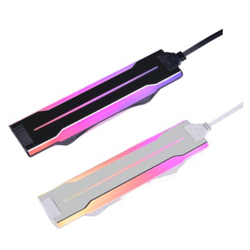 【享最高折300】LIAN LI 聯力 UNI FAN ARGB 積木風扇 P28 ARGB燈條飾板(1組3片) 黑 P28ARGB-B/白 P28ARGB-W