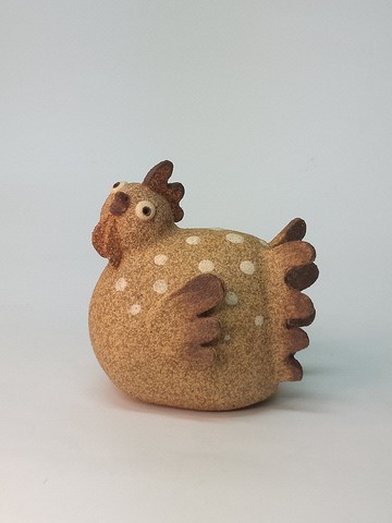 點子公雞/陶藝品/原創設計