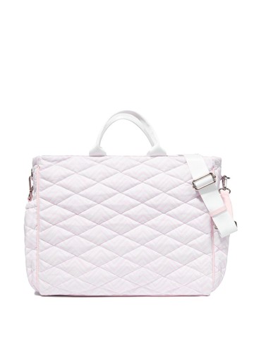 Missoni Kids - diamond-quilted changing bag - kids - Polyamide - One Size - White