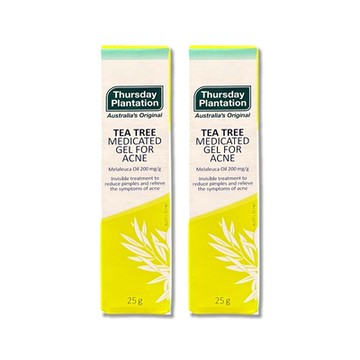 (2盒超值組)澳洲Thursday Plantation星期四農莊-濃縮茶樹精萃調理肌膚舒緩凝膠25g/盒(臉部平衡油脂修護精華,美容護理,全膚質適用)