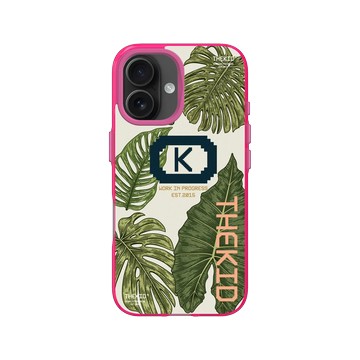 iPhone 16 Clear 粉漾桃 - KID - 植物系野生KID