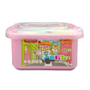 柴語錄12色超輕黏土-粉紅色