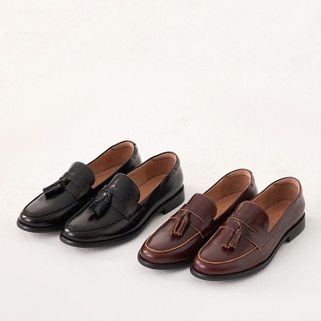 Brook 真皮流蘇樂福鞋(兩色) 真皮 手工鞋 樂福鞋