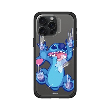 iPhone 15 Pro Max Mod NX 黑 - 迪士尼-史迪奇 Disney Stitch - 搞怪系列-怪可愛