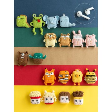 趣織社趣味藍牙耳機套手工制作禮物編織鉤針diy材料包毛線團