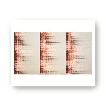 Lee Ufan 李禹煥 ｜From Point - 霧金鋁框