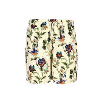 Puma 流行系列 Floral Sport  男款 米色 歐規 6吋 花卉 印花 休閒 寬鬆 短褲 68956187