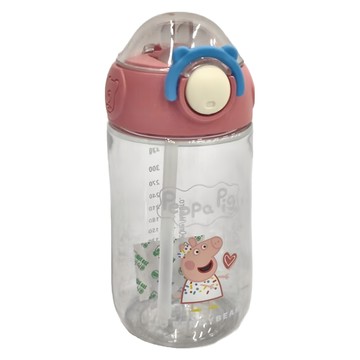 BEDDYBEAR 杯具熊 鴨嘴吸管杯，400mL  1個  糖果佩奇