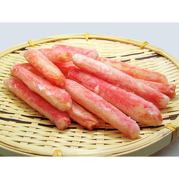 ズワイガニ足ボイルむき身（冷凍 70〜80本) 700g ×1個