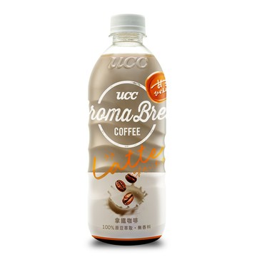 [家速配]UCC Aroma Brew 艾洛瑪拿鐵咖啡Pet 500ml